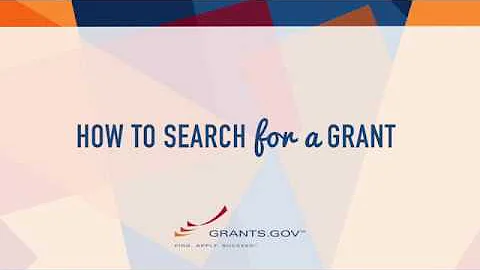 Intro to Grants.gov - How to Search for a Federal Grant