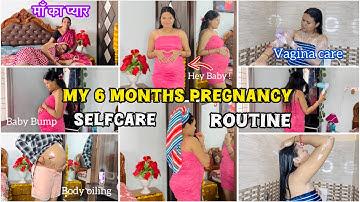 My 6 Months Pregnancy Selfcare Routine👼🏻| Pregnancy Edition |🧿#pregnancy #selfcare #vlog