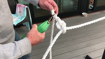 Cargo net knot