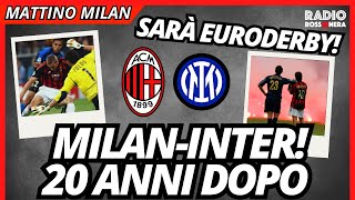 EURODERBY: 20 ANNI DOPO. GIROUD RINNOVA E RAFA? | Mattino Milan