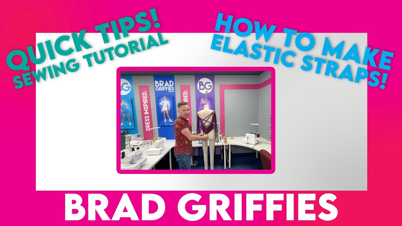 QUICK TIPS! Sewing Tutorial on How to Make Elastic Straps! - YouTube