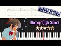 Your Name OST Itomori High School Medium Piano Tutorial Sheets Your Name OST Itomori High School Medium Piano Tutorial Sheets