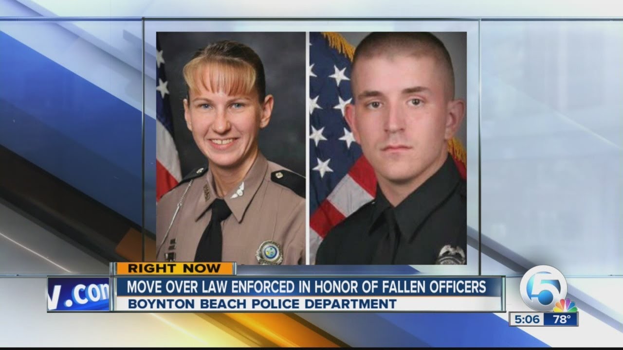 Move over law enforced in honor of fallen officers - YouTube