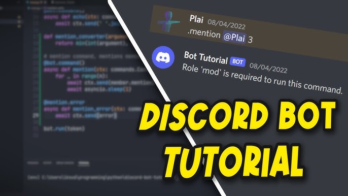 Create a custom discord bot by Gidioot