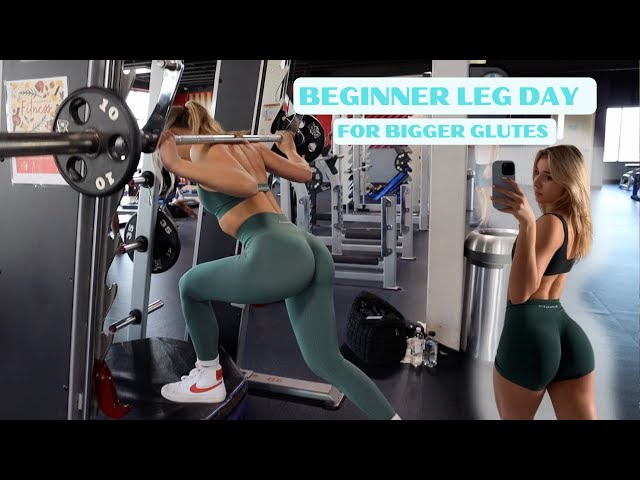 Beginner friendly leg day for bigger glutes | smith machine only workout