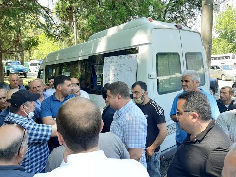 ბათუმი - ხელვაჩაურის მიკროავტობუსის მძღოლები გაიფიცნენ