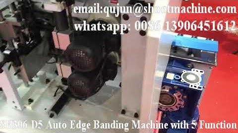SH306-D5 Auto Edge Banding Machine with 5 Function