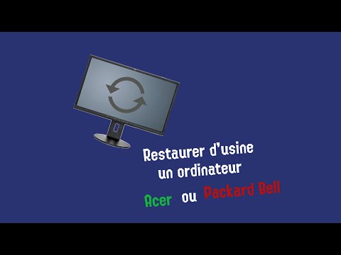 Vidéo: Comment réinitialiser mon ordinateur Packard Bell ?