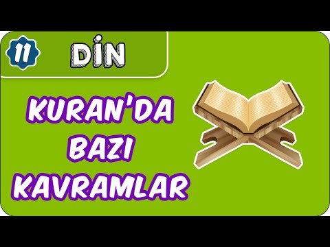 Kuran'da Bazı Kavramlar  | 11. Sınıf Din