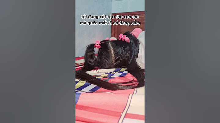 CỘT TÓC KIỂU BÌNH DƯƠNG #tranvyvy