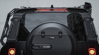 Installing Video of PLUMB Carbon Fiber Rear Spoiler for 2020+ Land Rover Defender 90 110 130