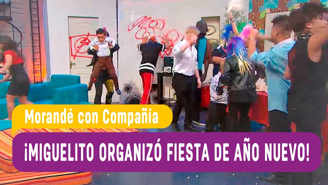 Morandé con Compañía 2016 - Miguelito organizó fiesta de año nuevo  - Capítulo 80