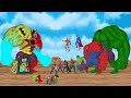 Rescue SUPER HEROES HULK &amp; SPIDERMAN, CAP AMERICA: Returning from the Dead SECRET - FUNNY CARTOON