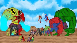 Rescue SUPER HEROES HULK & SPIDERMAN, CAP AMERICA: Returning from the Dead SECRET - FUNNY CARTOON by Superhero Robot 166,806 views 3 weeks ago 30 minutes