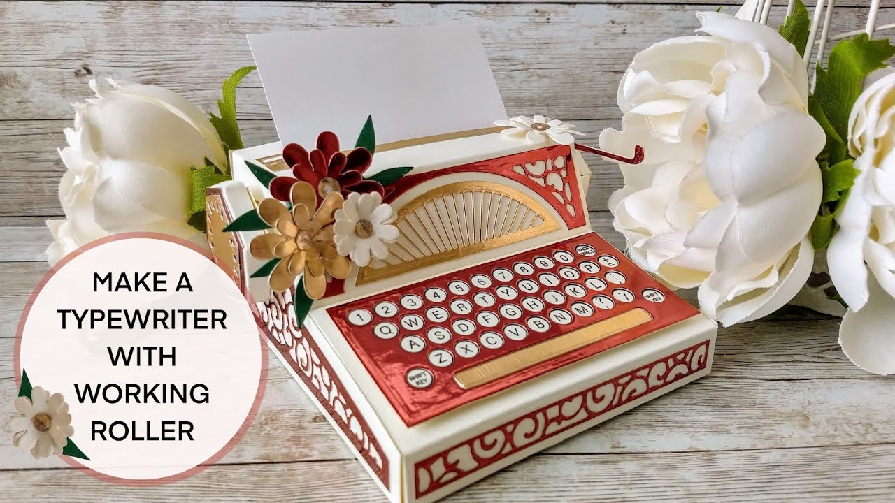 TONIC STUDIOS — создайте потрясающую пишущую машинку!