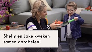 Shelly En Zoontje Jake Kweken Aardbeien Doet Mama Dit Handig, Denk Je? - &C X Lego Duplo