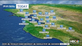 Forecast: Warm day, Saturday rain by NBC Bay Area 878 views 1 day ago 1 minute, 44 seconds