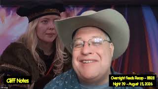 Day 39 - Overnight Feeds Recap - BB28 - 8/15/26 - Cliff Notes - Big Brother