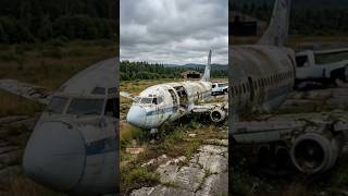 Abandoned Airplane Restoration | Bringing a Dead Plane Back to Life #shorts
