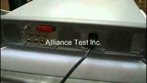 81101A, Agilent / HP 50 MHz Pulse Generator from Alliance Test!