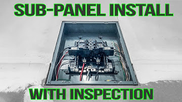 My DIY Sub-Panel Install that Just Passed a City Inspection