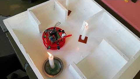 LABİRENT ÇÖZEN VE YANGIN SÖNDÜREN ROBOT