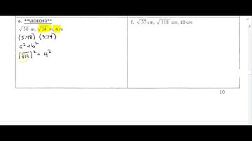 Geometry Chapter 9 Section 9.2 Converse of Pyth. Th