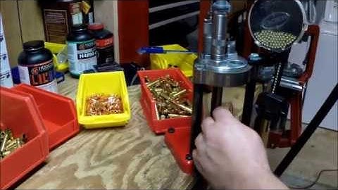Loading 300 AAC Blackout on LEE Turret Press from start to finish