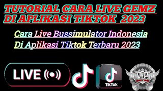 CARA LIVE STUDIO GEMZ DI TIKTOK TERBARU 2023 screenshot 5