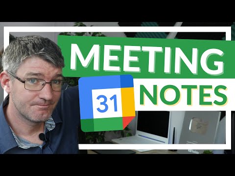 How to add Meeting Notes in Google Calendar(Update Alert)