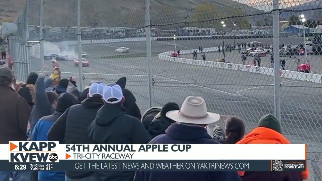 Moments from the last lap of the weekend's Apple Cup race YouTube