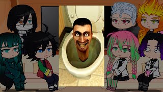 Hashiras React To Skibidi Toilet