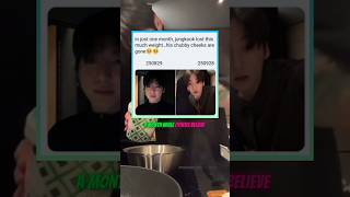 Why Did Jungkook Lose So Much Weight In Just A Month??
