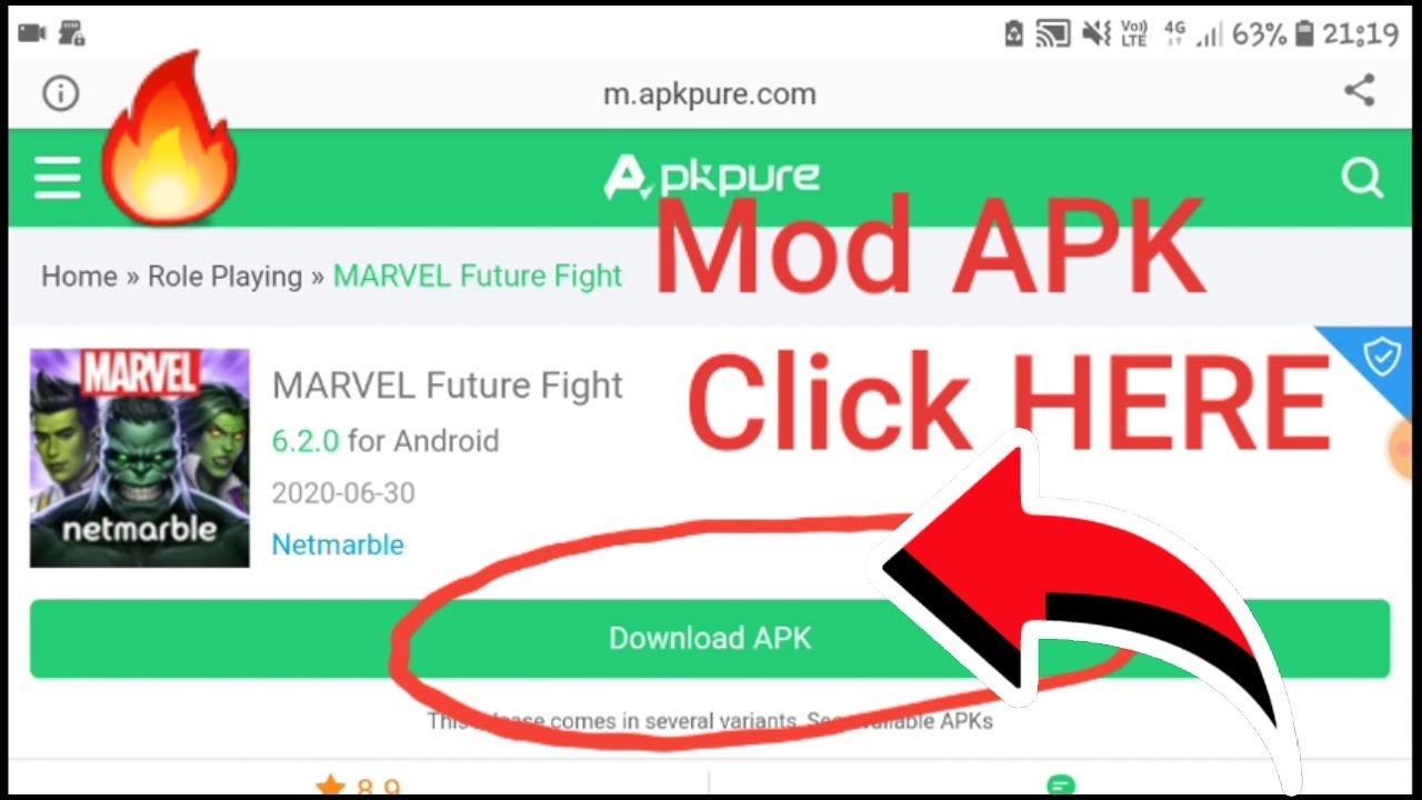 Marvel Future Fight v 6.2.0 Mod Apk Tutorial YouTube