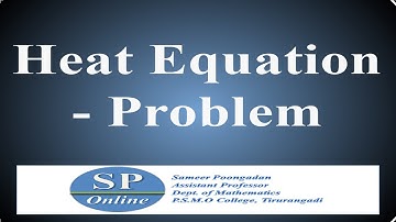 S3 M.Sc; PDE; Lecture 46-Solution of Heat Equation-Problem