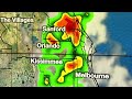 Afternoon storms fire up in central florida