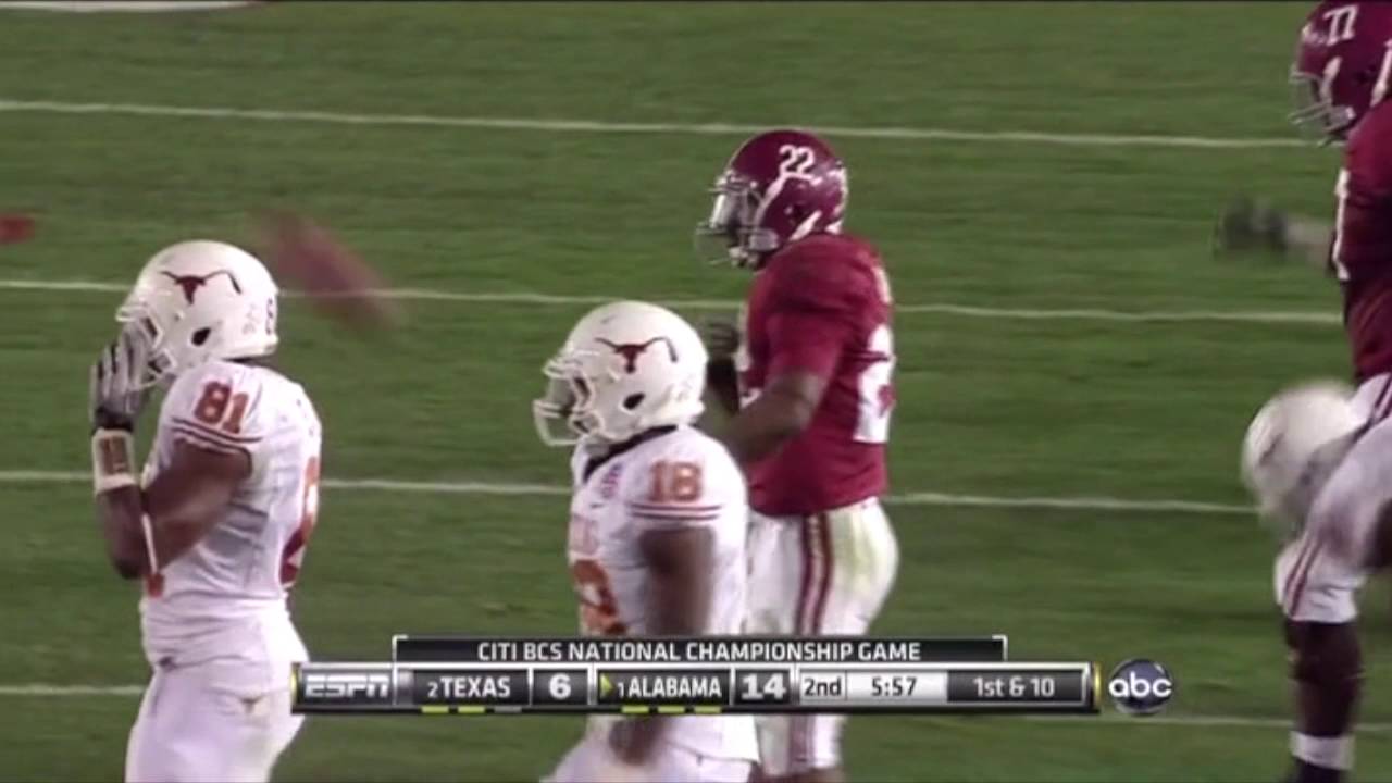 2010 Bcs National Championship Game 1 Alabama Vs 2 Texas Highlights