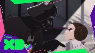 Princesa Leia vs. Darth Vader: Una Líder sin Miedo | Star Wars: Galaxy of Adventures