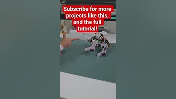 Built a Robot Dog that Plays Dead When Shot 😂🤖🐶 #ai #arduino #arduinoproject #robotics