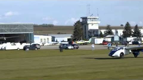 Flying car prototype unveiled at Vienna technology show – video   Technology   The Guardian