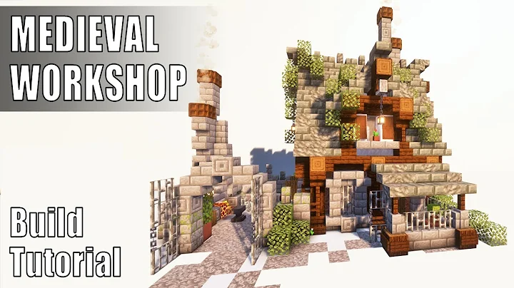 Minecraft Medieval Fantasy Workshop Build Tutorial