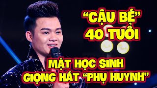 Nghe là "HẾT HỒN" với giọng hát của "CẬU BÉ 40 TUỔI" MẶT HỌC SINH nhưng GIỌNG HÁT NHƯ DANH CA