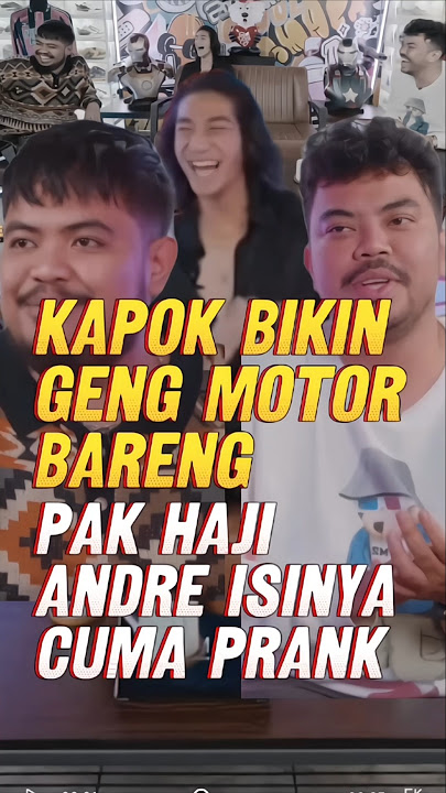 PAK HAJI ANDRE KALO NGEPRANK EMANG GA ADA LAWAN, RIGEN SAMPE KAPOK #podcast #rigenrakelna #taulanytv