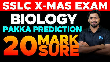 SSLC CHRISTMAS EXAM BIOLOGY PAKKA PREDICTION 20 MARK SURE | MS SOLUTIONS