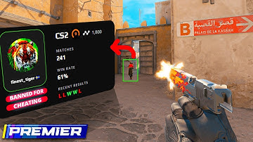 This guy is BANNED on FACEIT...