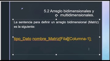 U5: Arreglos y archivos 5 2 Arreglos bidimensionales y practica 4 PSeInt