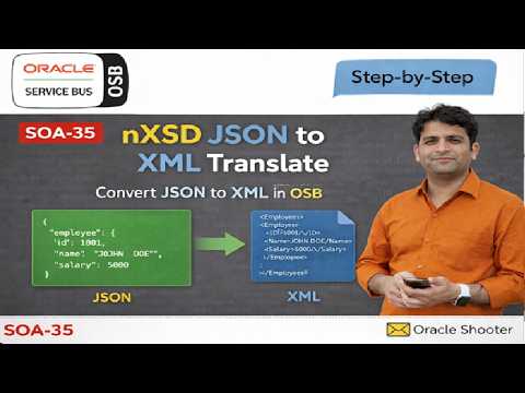 SOA-35  nXSD JSON to XML in OSB  Step-by-Step Tutorial | Tech Shooter