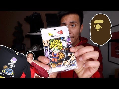 BAPE X DRAGON BALL Z PICKUPS!! ALMOST TOOK ANOTHER L!!!!