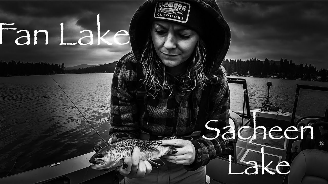 Eastern Washington trout fishing at Fan and Sacheen lake YouTube