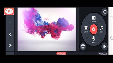 How to Make Colorful Smoke Reveal Text Animation intro in Kinemater Tutorial 2021 || Technical Wakar
